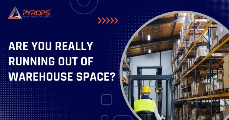 Are you really running out of warehouse space?