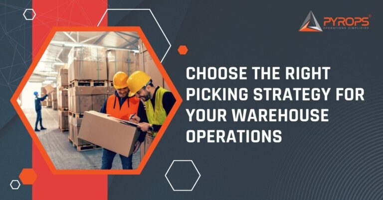 Choose the right picking strategy for your warehouse operations​.