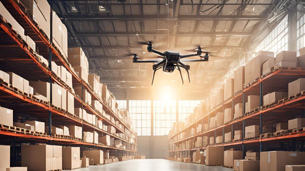 Drones in Warehouses