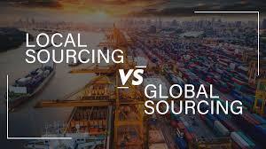 A world map illustrating global and regional supply chains.