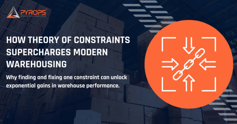 Theory of constraints in warehouse management